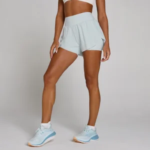 MP ženske tekaške kratke hlače Tempo Ultra s plisiranim krojem - blue aura - Size XS