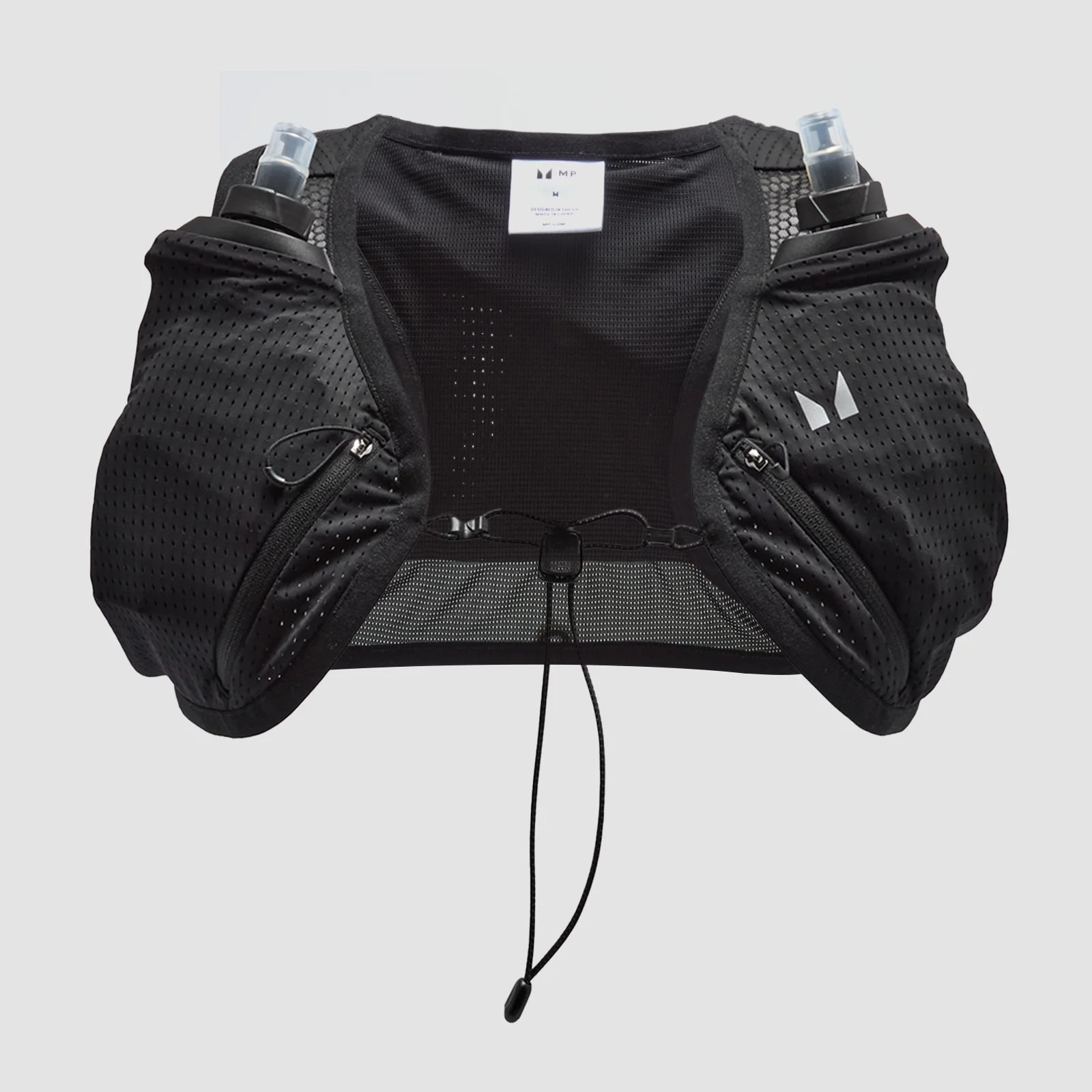 MP Compact Hydration Vest & 2 Soft Running Bottles Bundle - Black - S Slika 1