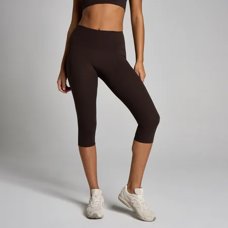 MP Ženska Tempo Capri Leggings - Kakao