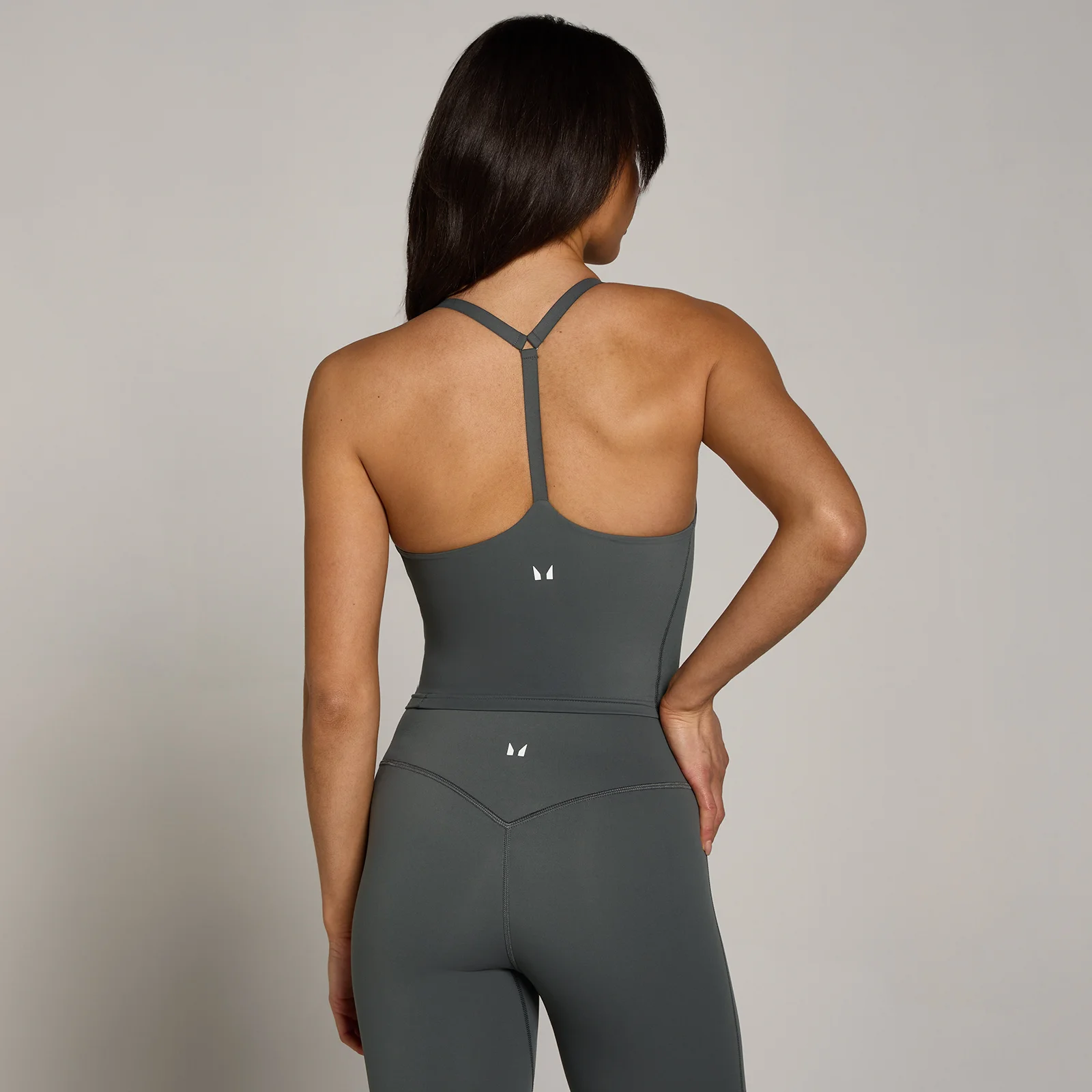 MP Women's Tempo Strappy Racerback Vest - Dark Grey - S Slika 1