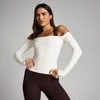 MP Ženska Tempo Off The Shoulder LS Top - Vanilija