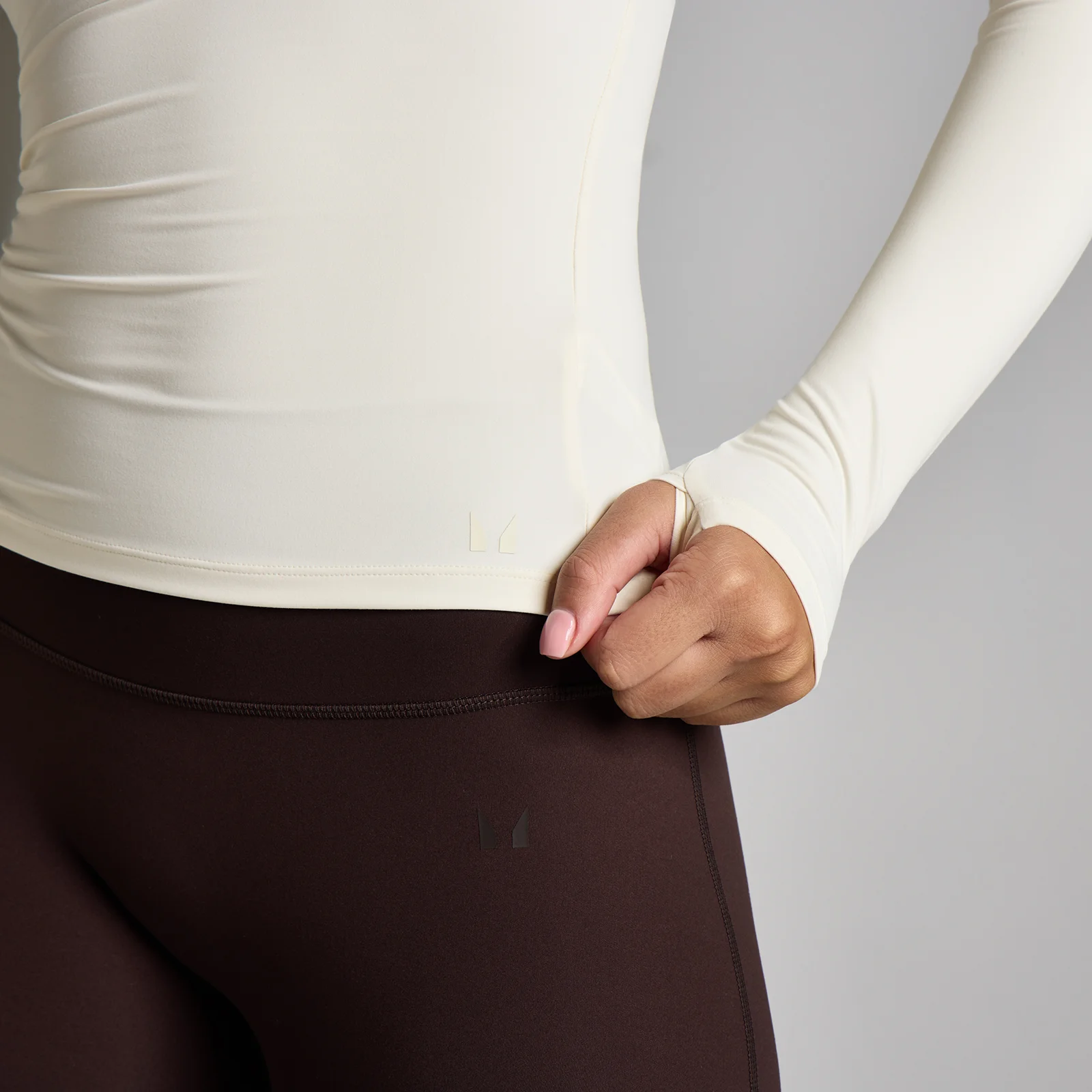 MP Ženska Tempo Off The Shoulder LS Top - Vanilija - XS Slika 4
