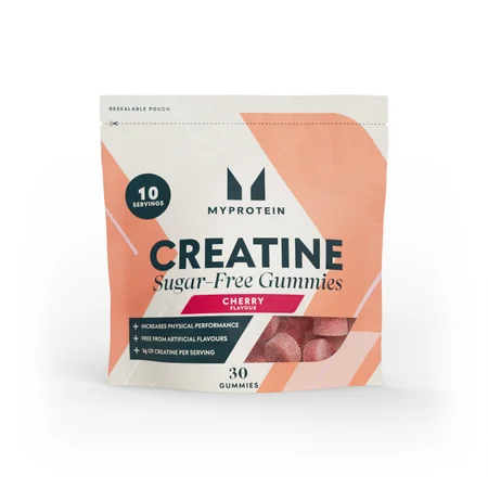 Kreatin Gummies - 30 Gummies - 10Porcij - Cherry (Sugar-Free)