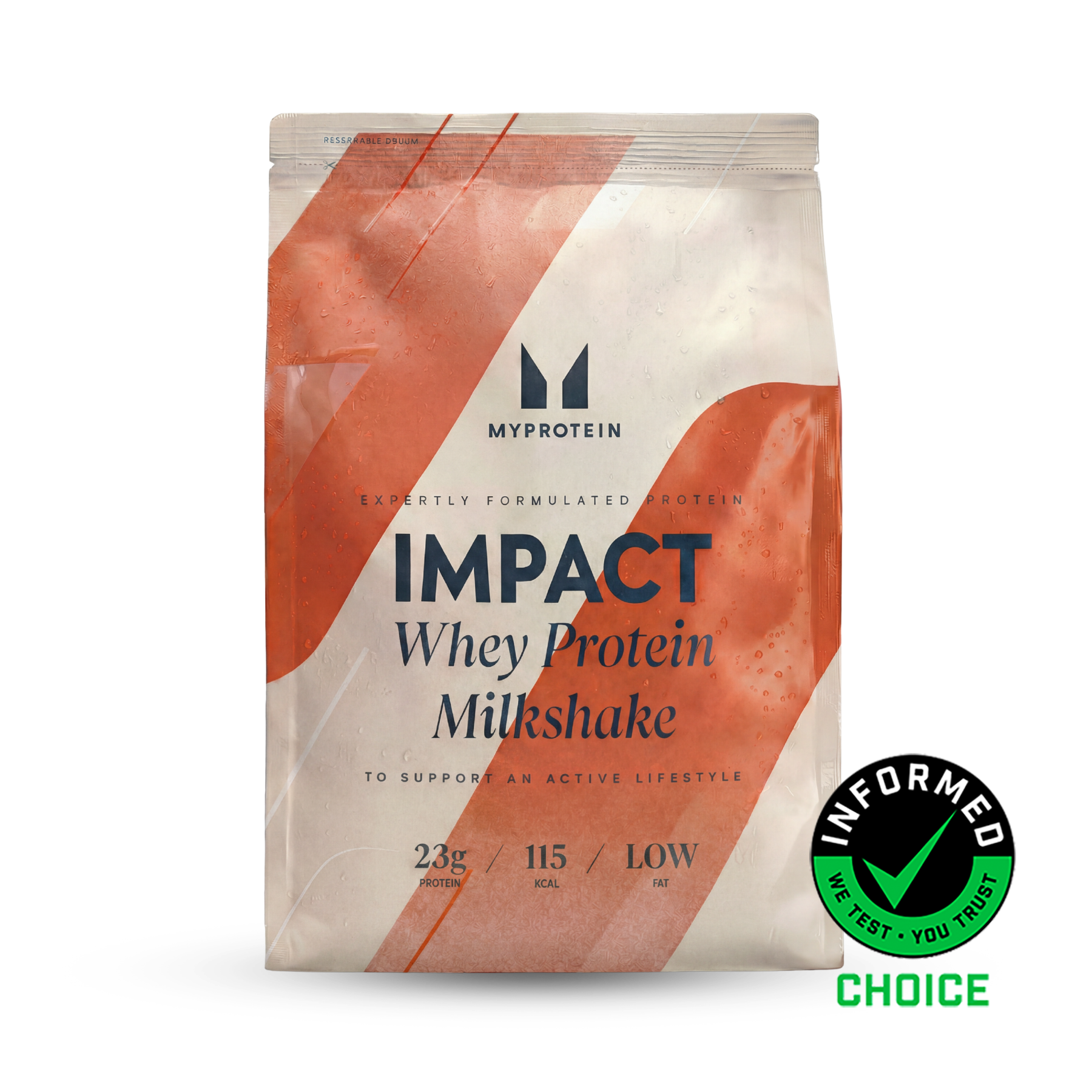 Impact Whey Protein Milkshake - 465g - 15Porcij - Brez Okusa/Nearomatiziran Slika 1
