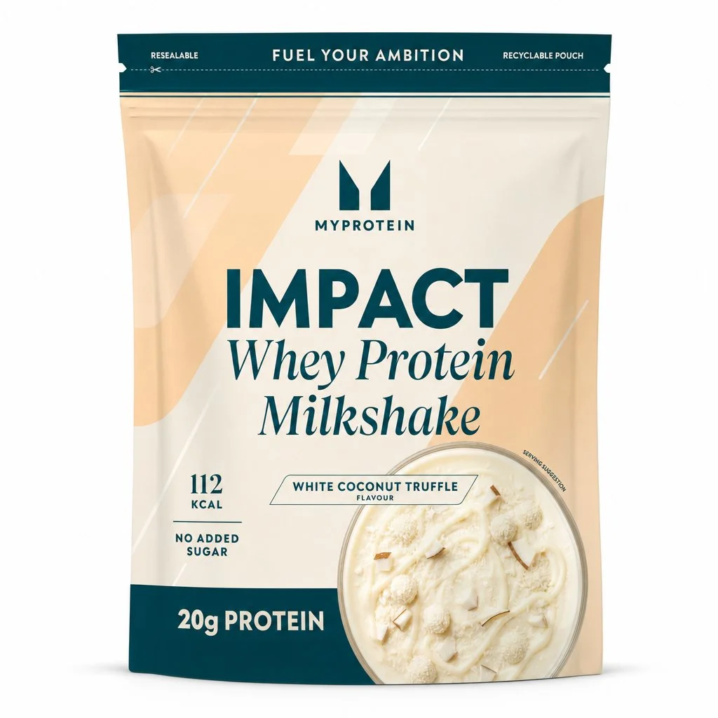 Impact Whey Proteini - 450G - 15Porcij - White Coconut Truffle (Milkshake) Slika 1