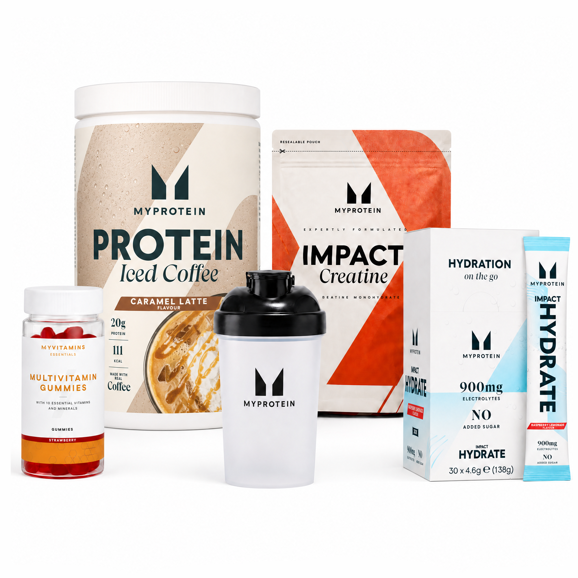 Impact Week Coffee Bundle - Raspberry Lemonade - 20Porcij - Iced Caramel Latte Slika 1